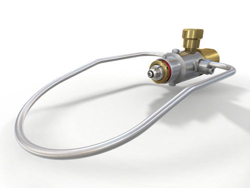 Пневматический фитинг WEH® TW101, замок push-to-lockbrassinox