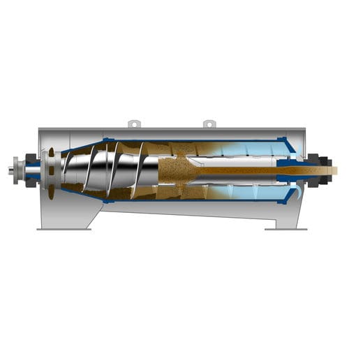 Decanter centrifuge C-Seriesfor sludge dewateringfor wastewaterhorizontal