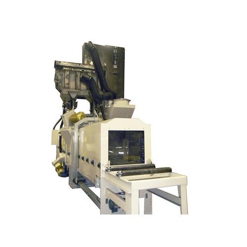 Manual shot blasting machine STRB 25×24for metalconveyor