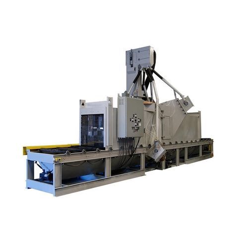 Manual shot blasting machine STRB 24×36for metalconveyor