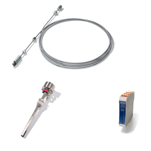 Magnetostrictive level sensor TORRIX Flexreed switchfor liquidsHART