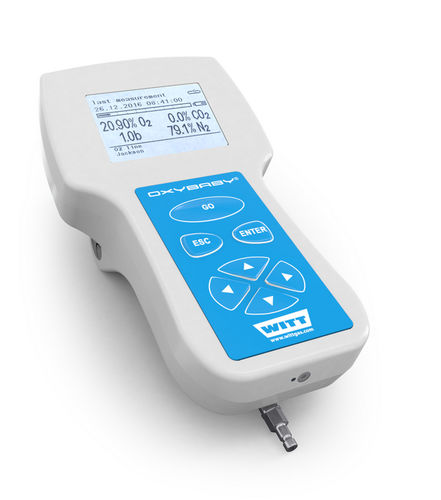 CO2/02 analyser OXYBABY® Medmonitoringconcentrationportable