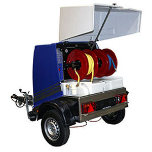 Cold water high-pressure cleaner TD144hot waterdiesel enginetrailer-mount