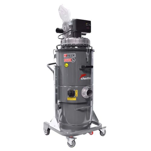 Промышленный пылесос ZEFIRO EL ATEX Z22влажная и сухаяоднофазныйнержавеющая сталь