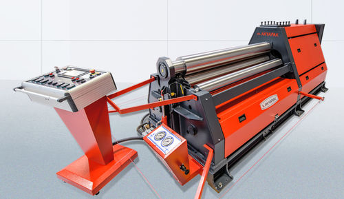 4-валковый листопрокатный станок AHS 15/08HydraulicCNC