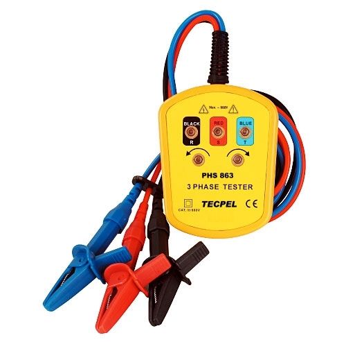 Индикатор последовательности фаз PHS-863 LED портативный