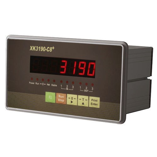 Digital weight indicator-controller XK3190-C8+panel-mountfor accurate weighing