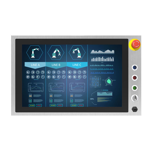 HMI panel PC W22IB3S-SPA3-BPCAP capacitive touch screen21.51920 x 1080