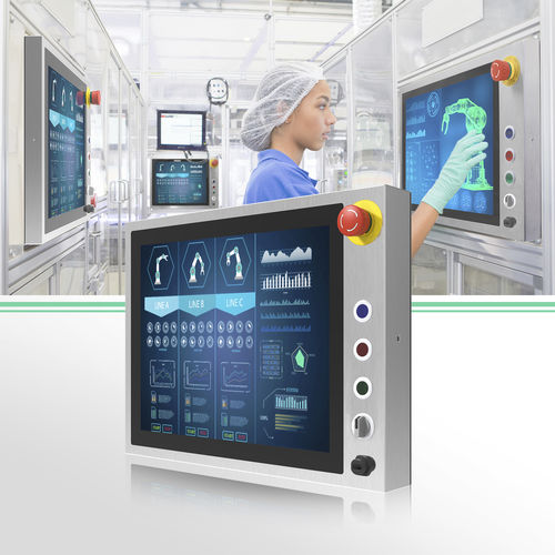 HMI panel PC R19IB3S-SPM1-BPCAP capacitive touch screen191280 x 1024