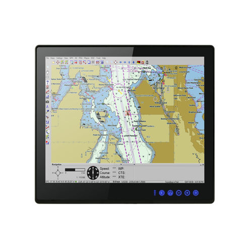 Панельный ПК для морского применения R19IH3S-MRA1FPTFT LCDLED подсветкаPCAP емкостный сенсорный экран