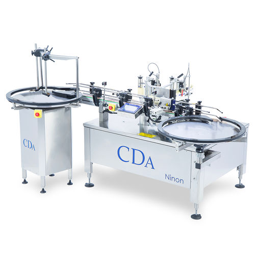 Automatic labeler Ninon 1500/2500 seriesfor chemicalsfor bottlesside