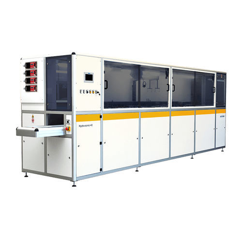 Ultrasonic cleaning tunnel Hydra-sonic-40automaticprocesscompact