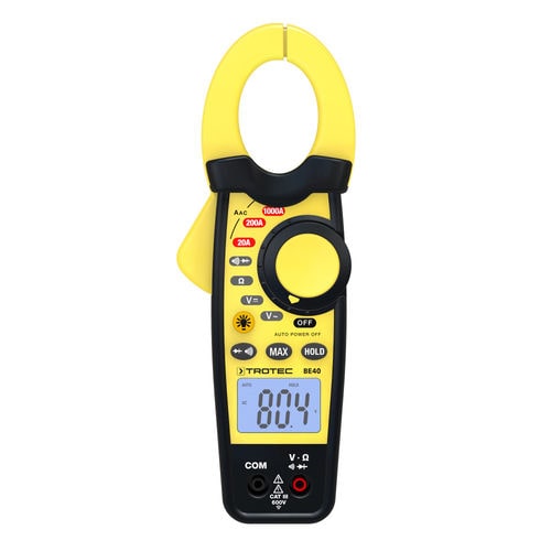 Digital clamp multimeter BE40portablewith touch voltage measurement