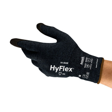 Work safety gloves HyFlex® 11-542for the automotive industryfor the metallurgical industryanti-cut