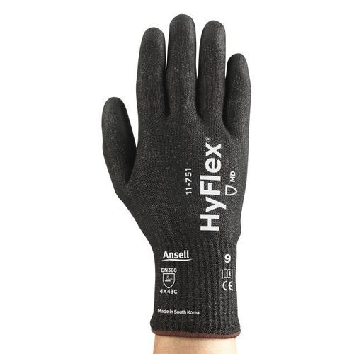 Рабочие защитные перчатки HyFlex® 11-751для автомобильной промышленностидля металлургической промышленностипротив порезов
