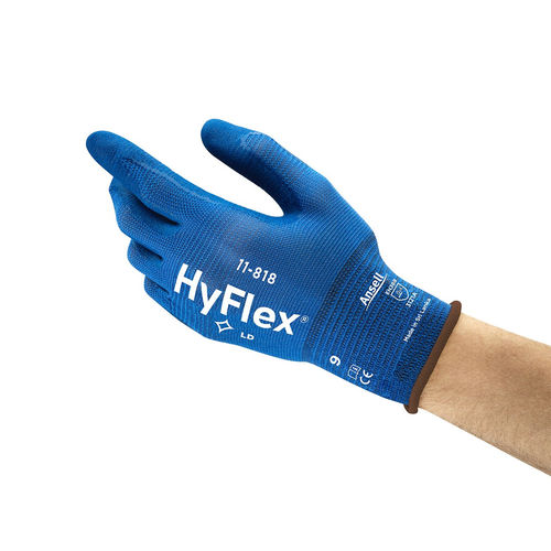 Рабочие защитные перчатки HyFlex® 11-818для автомобильной промышленностидля химической промышленностиизносостойкие