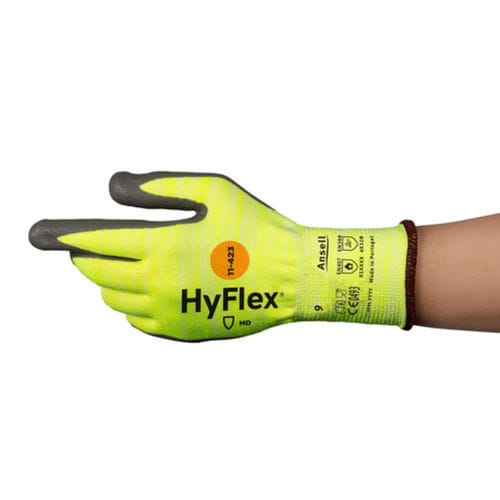 Рабочие защитные перчатки HyFlex® 11-423для автомобильной промышленностидля металлургической промышленностидля пищевой промышленности