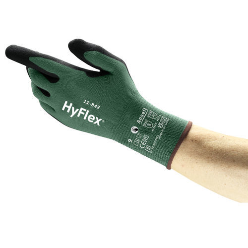 Рабочие защитные перчатки HyFlex® 11-842промышленныедля автомобильной промышленностидля металлургической промышленности