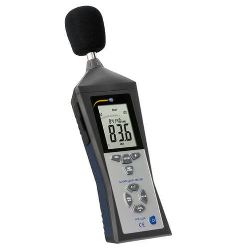 Интегрирующий шумомер PCE-322Aс функцией анализакласс 2цифровой