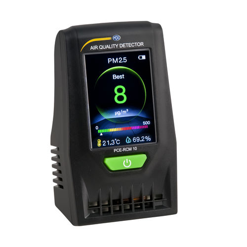 Dust analyzer PCE-RCM 10for ambient airhumiditytemperature
