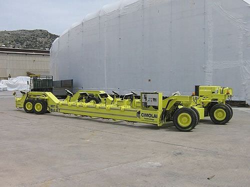 6-axle self-propelled trailer MBT 60t - 10for boats