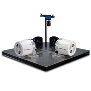 Displacement force test bench ElectroForce Planar Biaxialhorizontalbiaxial