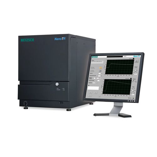 Тепловой поток для измерения теплопроводности, измерительный прибор NanoTRreflection testлазерная вспышка на основе лампы