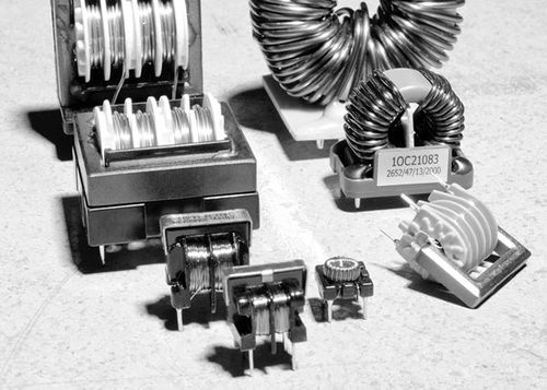 Common mode choke differential modefor switching power supplies