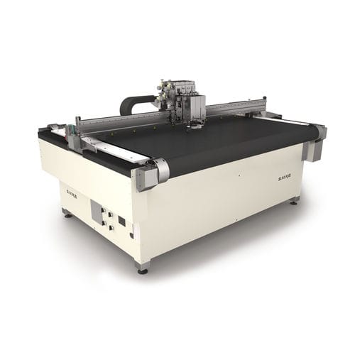 Knife cutting machine SM-381-TAfor composite materialscompacthigh-precision