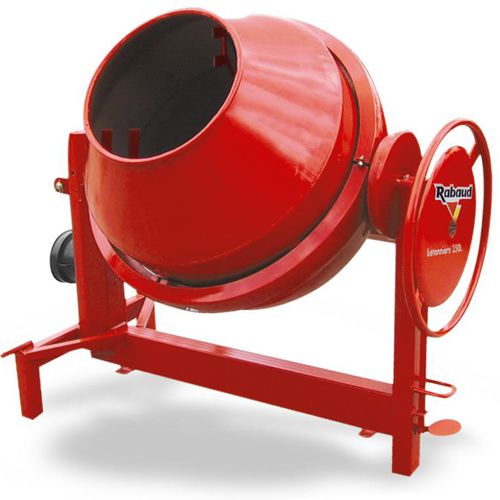 Electric concrete mixer stationarytraditional