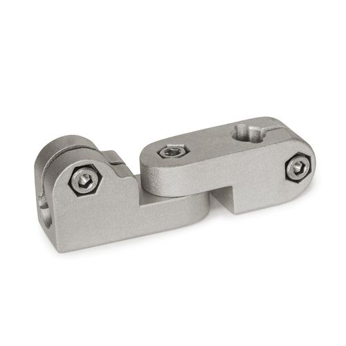 Round tube connector GKP stainless steeladjustable