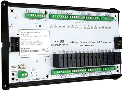 Relay expansion module X-19s™securityI/Oanalog