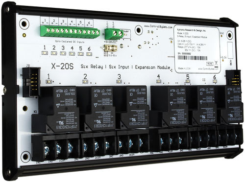 Relay expansion module X-20s™securityI/O