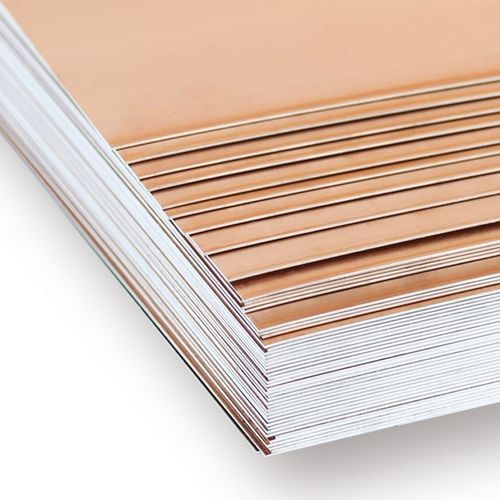 Sheet metal aluminum alloy CCA (COPPER CLAD ALUMINIUM) CU30AL70 / CU20AL80copper-clad