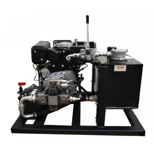 Diesel engine hydraulic power unit for mobile applicationsfor high-pressure applicationsfor construction site