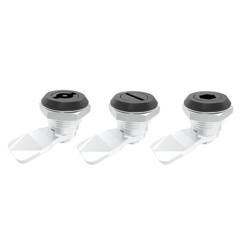 Lock latch D1-14camquarter-turnzinc