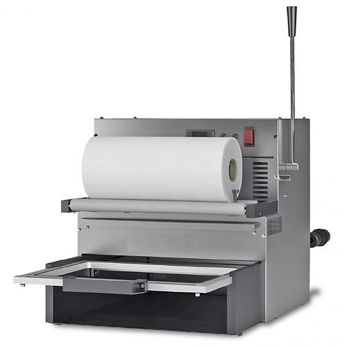 Heat sealer for the food industry cheese
