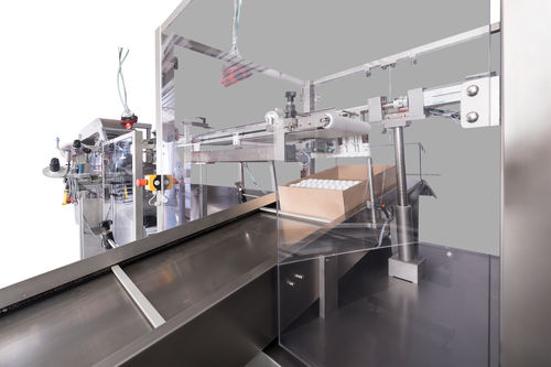 Vibrating feeding system TZS110 tube transport and laying