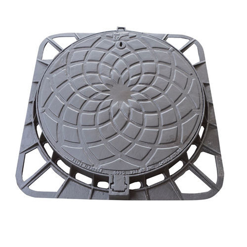 Cast iron manhole cover STAR90KELsquareround