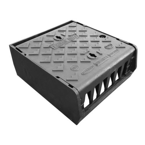 Metal grating BOCCA KERB series for wateredge