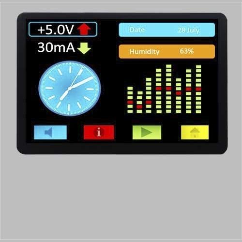 Модуль цветного дисплея MLT101Y40-CT15LCD/TFTIPSемкостный сенсорный экран