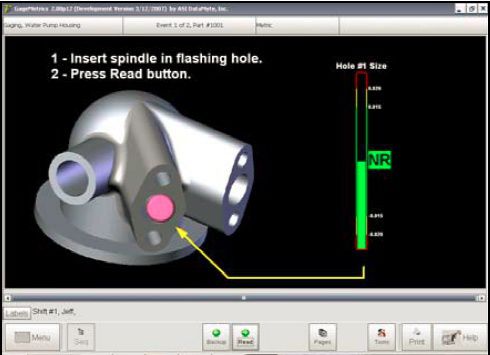 Monitoring software suite Orbit Gage Software Pro/Litereportingcontrolfor quality control