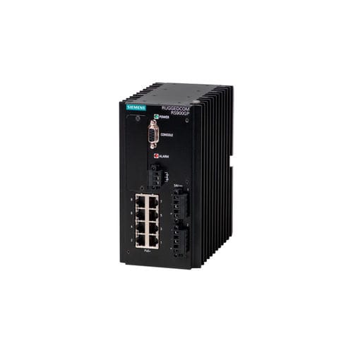 Управляемый коммутатор Ethernet RUGGEDCOM RS900GP10, уровень портов 2 гигабита