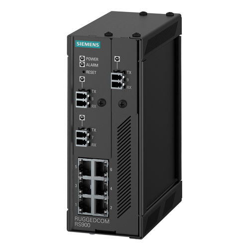 Управляемый коммутатор Ethernet RUGGEDCOM Порты RS9009, оптоволоконный уровень 2