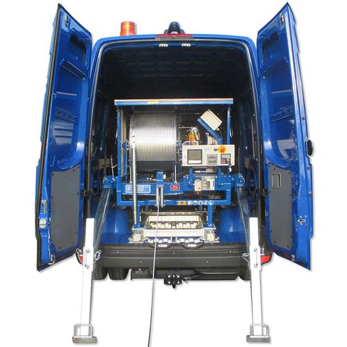 Hydraulic winch KE-SP 2030tractionpullingfor vehicles