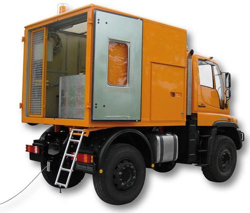 Hydraulic winch KE-SP 3030 Unimogpullingfor vehicles