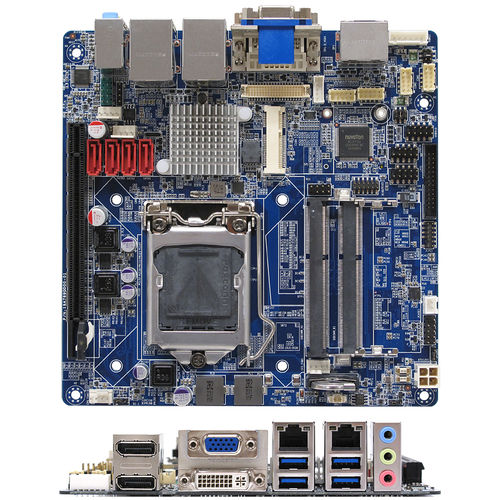 Материнская плата Mini-ITX серии MX87QDIntel® Core™ iIntel Q87DDR2 SDRAM