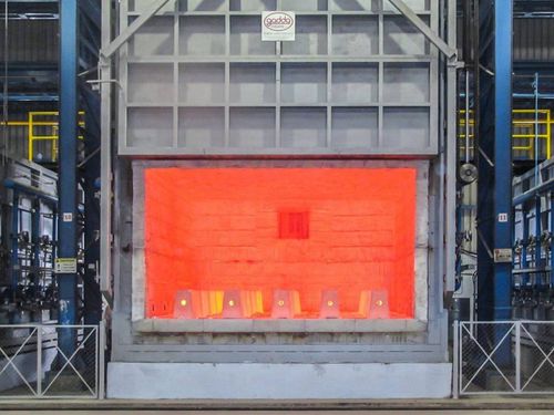 Heat treatment oven 1212cabinetelectricgas
