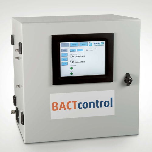 Water analyzer BACTcontrolin-lineIP54with touchscreen