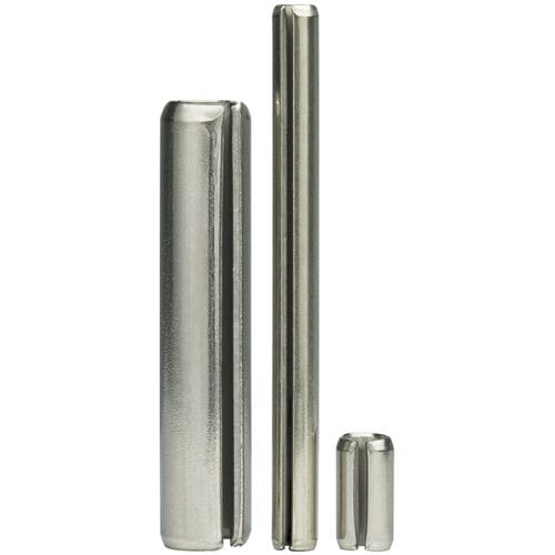 Slotted spring pin ISO 8752, ASME B18.8.2, ASME B18.8.4M